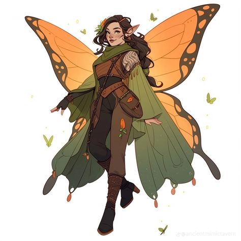 Dnd Druid, Roleplay Characters, Dungeons And Dragons Characters, Dnd Art, Fairy Art, Dnd Characters, Character Portraits, Creature Art, Fantasy Character Design