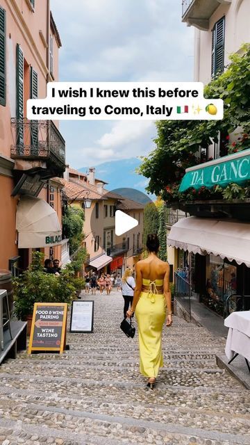 AMALIA ROMAN on Instagram: "WHAT I WISH I KNEW BEFORE TRAVELING TO COMO, ITALY 🇮🇹✨🍋🫶🏽

SAVE THIS POST 🇮🇹🫶🏽

🌟 Lake Como is easily accessible from Milan. You can take a train from Milan to Como, which takes about an hour
🌟 Don’t skip Bellagio, the most beautiful town 
🌟 Have lunch at La Lantera restaurant in Bellagio 
🌟 Must try pasta with pesto 
🌟 Must visit Villa Melzi 
🌟 Don’t miss a boat tour on Lake Como, I booked on @getyourguide 
🌟 Don’t skip Villa Monastero
🌟 Enjoy the views from Punta Spartivento 
🌟 Must go to Via Serbelloni, the most famous street in Bellagio 
🌟 Take the funicular to Brunate for panoramic views 
🌟 Visit the Como Duomo 
🌟 Make sure you have comfortable shoes, because there are narrow streets 

SAVE AND SHARE 🇮🇹🫶🏽

#travel #traveltips #italy Villa Melzi, Pasta With Pesto, Villa Monastero, Vacay Ideas, Dream Holidays, Beautiful Town, Italy Trip, Enjoy Your Vacation, Como Italy