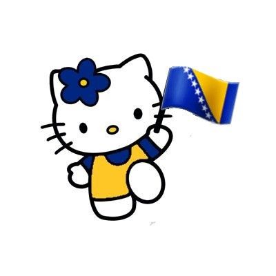 Bosnian hello kitty Bih Bosnia And Herzegovina Flag, Bosnian Flag, Bosnia Flag, Herzegovina Flag, Chibi Body, Preppy Stickers, Kids Worksheets Preschool, Hello Kitty Aesthetic, Simple Iphone Wallpaper