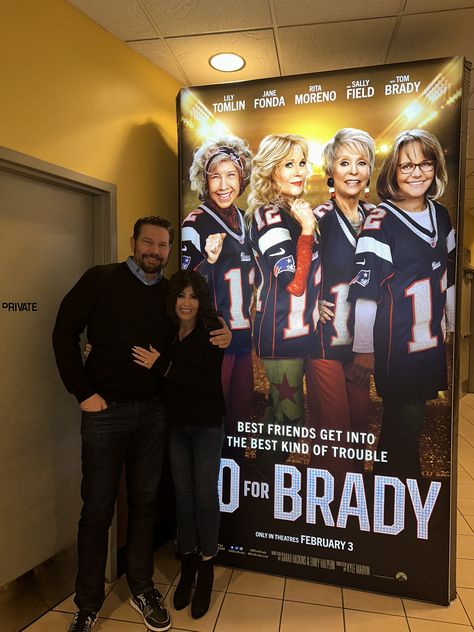 When to see 80 for Brady last night with John Redmann and some friends!!🤣💕 What a fun movie!! I really enjoyed it! And honestly, Tom Brady had me impressed! 80 For Brady, Marie Osmond, Some Friends, Tom Brady, Movies And Series, Last Night, Good Movies, Best Friends, Lily