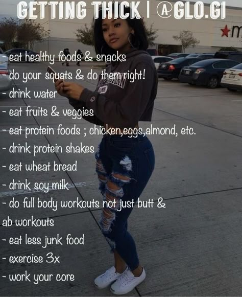 pinterest : Kodak.babii Getting Thick, Thicker Thighs, Workout Eating, Summer Body Workouts, Body Workout Plan, Mia 3, Daily Workout, Get In Shape, Workout Challenge