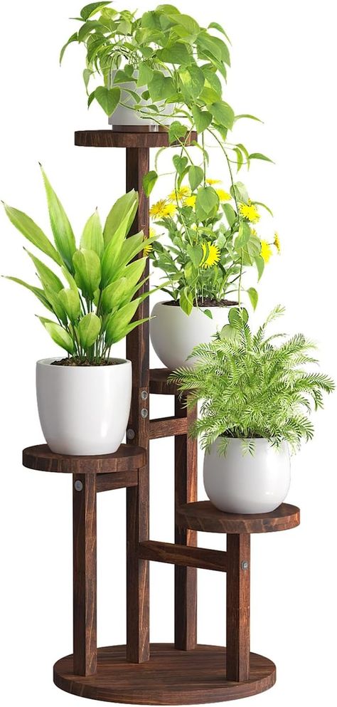 Amazon.com: Bamworld Corner Plant Stand Indoor, 4 Tier Wood Plant Shelf for Multiple Plants, Small Tiered Round Flower Stand for Patio Garden Balcony Living Room Bedroom : Patio, Lawn & Garden Corner Plant Stand Indoor, Indoor Corner Plant Stand, Wood Plant Shelf, Tiered Plant Stand Indoor, Tall Plant Stand Indoor, Corner Plant Stand, Indoor Plant Shelves, Indoor Plant Stand, Balcony Living Room