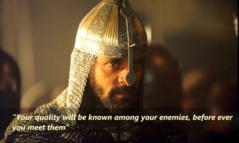 Kingdom Of Heaven Quotes, Kingdom Of Heaven Movie, Alexander Siddig, Heaven Movie, Arts Quotes, Lone Wolf Quotes, Martial Arts Quotes, Gentlemens Guide, Epic Film