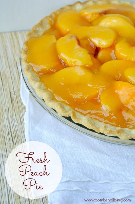 Fresh Peach Pie Recipe With Orange Juice, Peach Pie Recipe, Entertaining Desserts, Fresh Peach Pie, Christmas Sugar Cookie Recipe, Focaccia Dolce, Pumpkin Muffins Easy, Peach Pie Recipes, Dessert Oreo