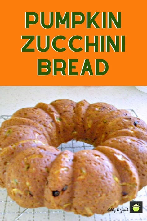 Pumpkin Zucchini Bread, Pumpkin Zucchini, Moist Zucchini Bread, Zucchini Recipes Dessert, Chocolate Zucchini Bread, Zucchini Cake, Zucchini Muffins, Zucchini Bread Recipes, Pumpkin Pie Recipes