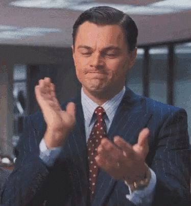 Applause Leonardo GIF - Applause Leonardo Dicaprio - Discover & Share GIFs Applause Gif, Leonardo Dicaprio Funny, Clapping Gif, Leonardo Dicaprio Meme, Hand Gif, Mood Gif, Young Pope, Animiertes Gif, Wolf Of Wall Street