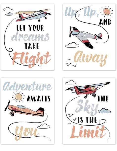 Boys nursery wall art. Vintage airplane nursery wall art. Vintage Plane Nursery, Plane Nursery, Airplane Wall Decor, Airplane Wall Art, Airplane Nursery, Airplane Decor, Airplane Wall, Vintage Airplane, Vintage Planes