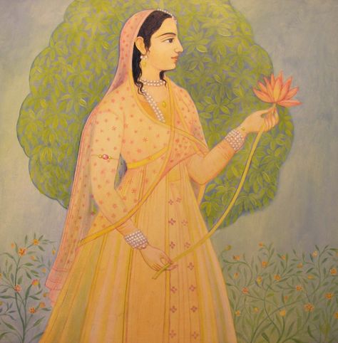 Indian Miniature Paintings, Mughal Miniature Paintings, Mughal Miniature, Rajasthani Painting, Indian Traditional Paintings, Desi Art, Mughal Art Paintings, Indian Miniature, South Asian Art