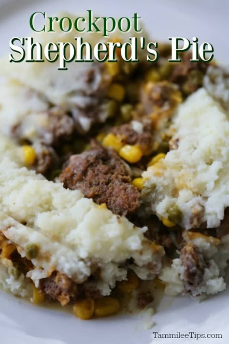 Crock Pot Shepherds Pie Recipe, Shepherds Pie Recipe Crockpot, Hamburger Crockpot Recipes, Egg Soup Recipe, Shepherd's Pie Recipe, Pie Recipe Easy, Low Fat Dinner, Shepards Pie, Shepherds Pie Recipe