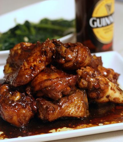 Guinness Stout Chicken Taste Of Home, Guinness, Chicken Wings, Real Food Recipes, Newspaper, Chicken Recipes, Healthy Eating, Cut Out, Chicken