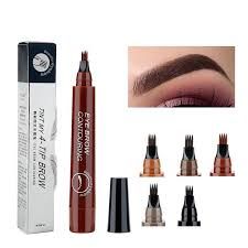 Curved Eyebrows, Paint Makeup, Membentuk Alis, Bentuk Alis, Waterproof Eyebrow Pencil, Brow Tattoo, Makeup Waterproof, Brow Liner, Eyebrow Pen