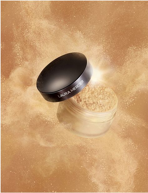 Setting Powder Photography, Laura Mercier Foundation, Medium Skin Tone, Finishing Powder, Texture Photography, Barker And Stonehouse, Outdoor Food, Flawless Face, Skincare Tools