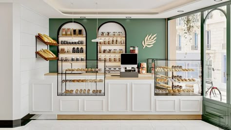 TARHUN BAKERY BESIKTAS | Two Plus Architects Cafe Cabinet, Cake Shop Interior, Tea Store Design, Mini Cafeteria, Cake Shop Design, Bakery Shop Interior, Modern Bakery, Patisserie Design, Bakery Shop Design