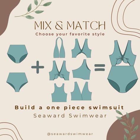 Good material recommend Swimsuit Sewing Pattern, Swimsuit Pattern Sewing, Crafty Hobbies, Swimwear Pattern, Sewing Projects Clothes, Sewing Circles, Swimsuit Pattern, Diy Clothes Design, Diy Fashion Clothing