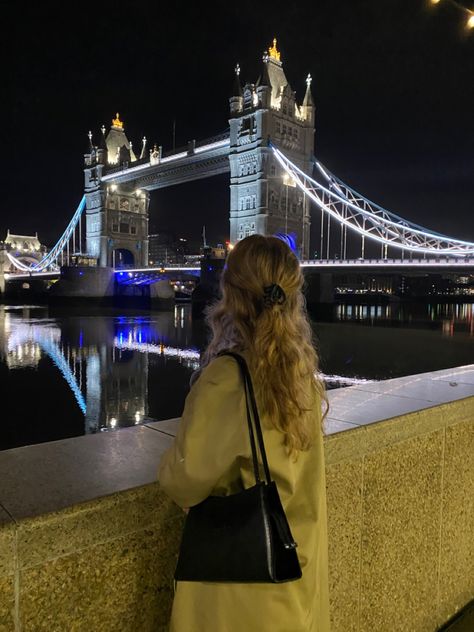 City Girl, Tower Bridge, In London, A Woman, Bridge, Tower, London