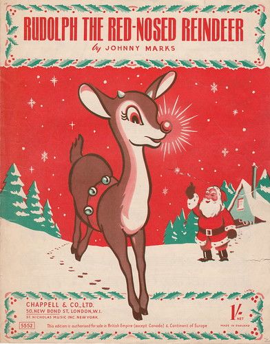 HAPPY CHRISTMAS ALL! | To all my Flickr friends, contacts - … | Flickr Christmas Ephemera, Sunbonnet Sue, Vintage Christmas Images, Music Cover, Christmas Carols, Mid Century Christmas, Christmas Graphics, Rudolph The Red, Old Fashioned Christmas