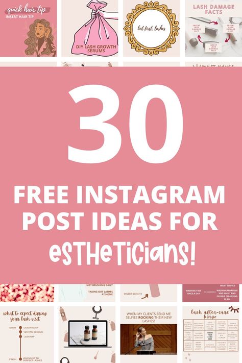 Esthetician Social Media Post Ideas, Esthetician Announcement, Social Media For Estheticians, Esthetician Post Ideas, Esthetician Instagram Post Ideas, Esthetician Salon, Medical Spa Marketing, Esthetician Instagram, First Instagram Post