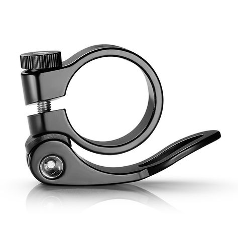 Amazon.com : Neewer Aluminum Quick-Release Seat Post Clamp 31.8mm Black Bike Seat Clamps (1 Pack) : Sports & Outdoors Mtb Parts, Monitor Arm, Scooter Design, Bicycle Seats, Black Bike, Bike Seat, Rod Holder, Mechanical Design, Mind Map