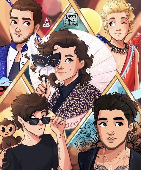 Zayn 1d, Harry Styles Dibujo, One Direction Fan Art, One Direction Cartoons, Four One Direction, Drawings With Meaning, One Direction Drawings, One Direction Lockscreen, One Direction Art