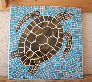 Turtle Art Turtle, Stained Glass Mosaic Art, Turtle Wall Decor, Mosaic Tiles Crafts, Paint Chip Art, Turtle Quilt, Sea Turtle Wall Art, Paper Mosaic, Turtle Wall Art