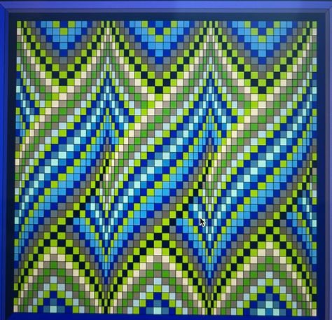 Free Bargello Quilt Patterns, Quilting Shapes, Bargello Quilts Tutorial, Motifs Bargello, Diy Rhinestone Crafts, Bargello Quilt Patterns, Optical Illusion Quilts, Backing A Quilt, Layer Cake Quilt Patterns