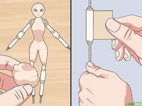 How to Make Clay Dolls: 10 Steps (with Pictures) - wikiHow Polymer Clay People, Clay People, Doll Making Tutorials, How To Make Clay, Polymer Clay Dolls, Polymer Clay Miniatures, Art Dolls Handmade, Unique Dolls, Clay Art Projects