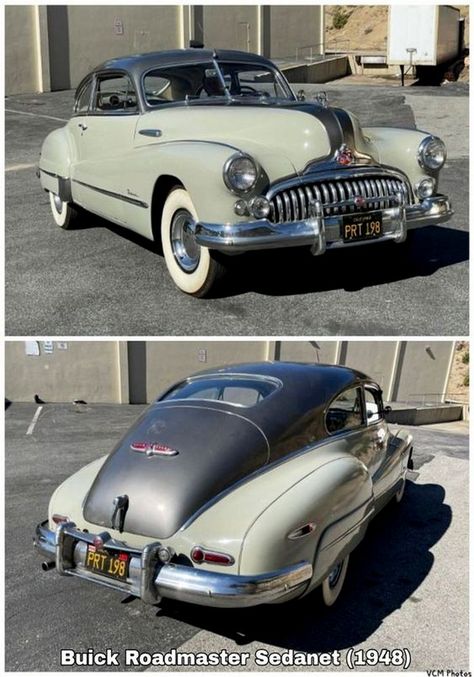 1948 Buick Roadmaster 2-Door Sedan Hurst Oldsmobile, Buick Cars, Old Vintage Cars, Buick Roadmaster, Classic Racing Cars, Cars Usa, Classic Cars Trucks Hot Rods, Custom Muscle Cars, American Classic Cars