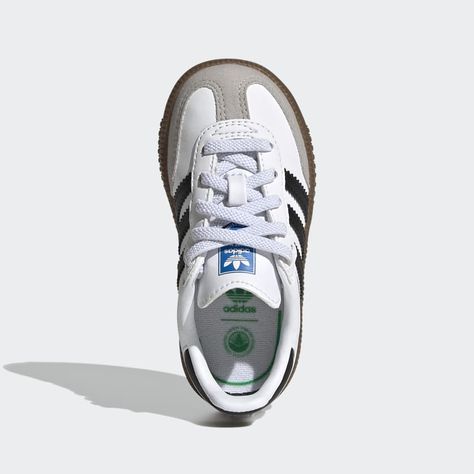 adidas Samba Vegan Shoes - White | Kids' Lifestyle | adidas Originals Samba Vegan Shoes, Adidas Samba Vegan, Samba Vegan, Adidas Samba Shoes, Samba Adidas, Samba Shoes, Adidas Models, Kid Lifestyle, Baby Fits