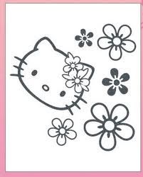 tattoo maybe Leavers Shirt Designs Hello Kitty, Hello Kitty Glitter Tattoo, Hello Kitty Henna Tattoo, Chicano Drawings Hello Kitty, Hello Kitty Outline Tattoo, Hello Kitty Cricut Projects Vinyl Decals, Hello Kitty Tattoo Ideas Design, Hello Kitty Shirt Design, Hello Kitty Henna Design