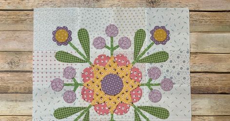 Bee In My Bonnet: Prairie Meadow Sew Along - Block Five!! Prairie Meadow, Prairie Flower, Bee In My Bonnet, Lori Holt, Flower Quilt, Fabric Kit, Flower Center, Love Sewing, The Blocks