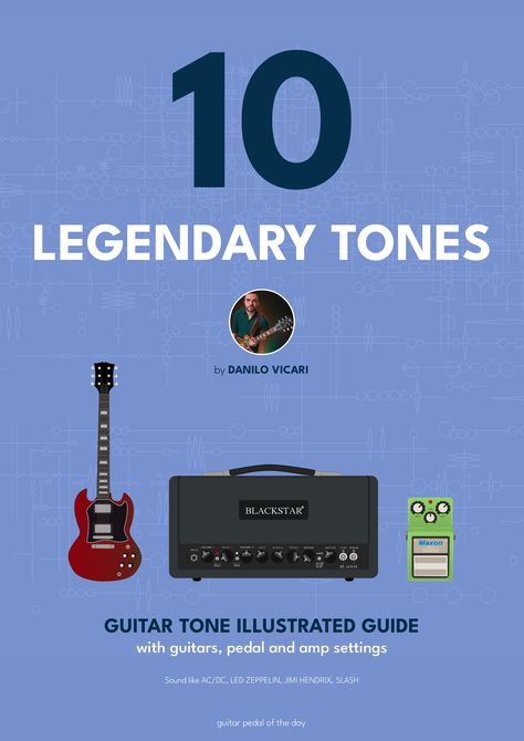 Discover how Danilo Vicari gets the greatest tones. PDF guide. Amp Settings, Boss Pedals, Famous Guitars, Guitar Pedal, Local Music, Music Shop, Guitar Music, Guitar Effects Pedals, Guitar Hero