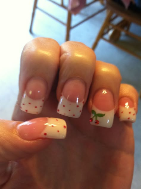 Cute Nails For Summer, Ladybug Nails, Fall Nail Inspo, Nails For Summer, Girly Acrylic Nails, Really Cute Nails, Kawaii Nails, Short Acrylic Nails Designs, Pink Acrylic Nails