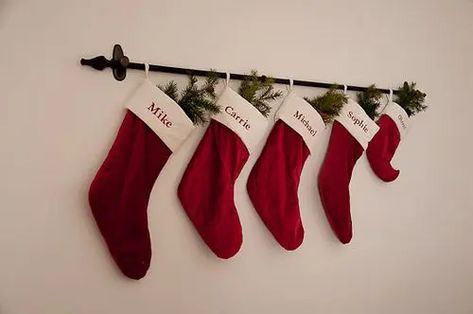 Stocking Stand, Stocking Hangers, Christmas Hope, Hanging Christmas Stockings, Christmas Stocking Hangers, Decorate Christmas, Diy Stockings, Jesus Birthday, Christmas Stockings Diy