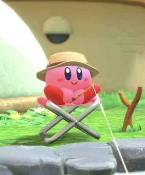 Kirby, Fishing