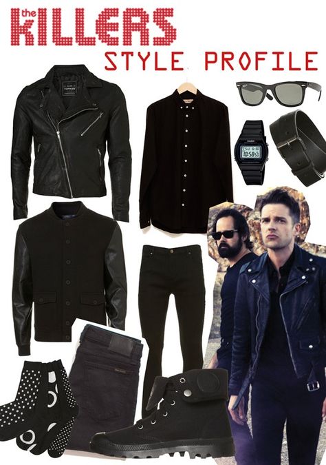 The killers look Brendon Flowers, Killers Concert Outfit, The Killers Concert, Concert Outfit Rock, Outfit Concert, Fits Ideas, Rockstar Aesthetic, Concert Outfit Ideas, The Killers