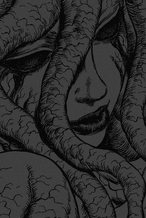 Berserk Manga, Medusa Art, Pretty Snakes, Heavy Metal Art, One Punch Man Anime, Cosmic Horror, Manga Icon, Dark Art Illustrations, Concept Art Drawing