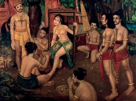 THE STORY OF KEN AROK ~ Father of the artists family-clan Sudarso (b1914 during… Ken Arok, Lords Of Dogtown, Rajasthani Art, Indonesian Art, Dutch Colonial, Bold Art, Indian Art Paintings, Central Asia, Anime Films