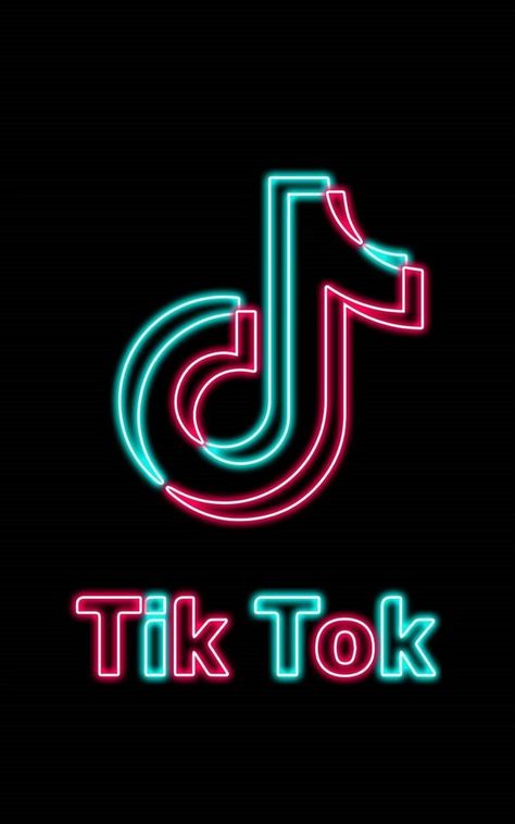 Neon Colors, Neon Sign, Black Background, Tik Tok, Neon, Wallpapers, Iphone, Black