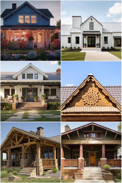 🏠✨ Discover irresistibly charming gable roof designs that'll transform your front porch into the perfect welcome home statement! 🛠️🎨 https://rooferdigest.com/front-porch-gable-roof-design-ideas/ Front Porch Gable Roof Ideas, Porch Gable Ideas, Front Porch Gable, Gable End Ideas, Porch Gable Roof, Roof Design Ideas, Dutch Gable Roof, Porch Gable, Gable Roof Design