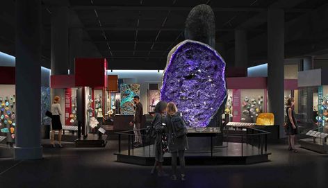 Museum of Natural History Unveils New Hall of Gems After Years Of Renovation—And It Looks Incredible Gem Display, Hayden Planetarium, Minerals Museum, American Museum Of Natural History, New York Museums, Museum Displays, Museum Of Natural History, Natural History Museum, Earth From Space