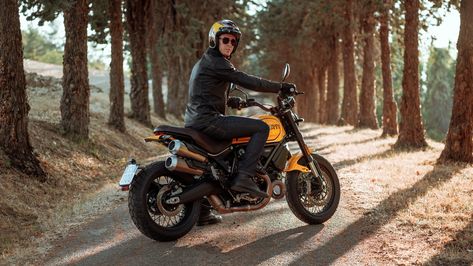 Ducati Scrambler 1100 Tribute PRO and Scrambler Urban Motard unveiled Ducati 1100, Scrambler Icon, Ducati Models, New Ducati, Desert Sled, Ducati Scrambler, Bike Lovers, Classic Bikes, Colour Star