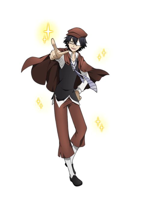 Ranpo Edogawa Full Body Pic, Ranpo Full Body Picture, Ranpo Bungou Stray Dogs, Mayoi Inu Kaikitan, Bsd Mayoi, Rampo Edogawa, Ranpo Edogawa, Edogawa Ranpo, Dog Ramp