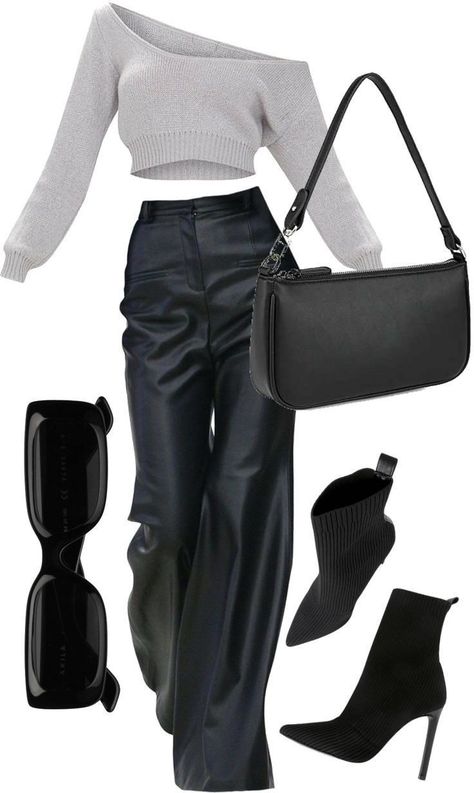 Diner Outfits, Booties Dress, Heel Knee High Boots, Mode Zara, Looks Chic, Fancy Outfits, Casual Trousers, Mode Inspiration, Casual Style Outfits