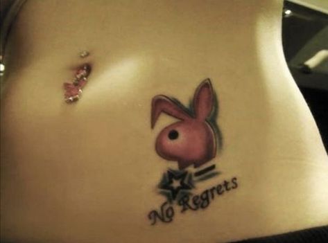 Playboy Tattoo, Pink Playboy, Instagram Photo, Pink, Instagram, Black