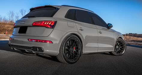 Audi SQ5 Grey BC Forged RS40 | Wheel Front Audi Sq5 Custom, Audi Q5 Grey, Audi Q5 Custom, Audi Rsq5, Sq5 Audi, Audi Q, Audi Sq5, Mom Car, Filthy Rich