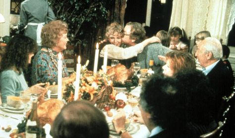 Hannah and Her Sisters  #Thanksgiving Best Thanksgiving Movies, Thanksgiving Movies, Hannah And Her Sisters, Woody Allen Movies, Maureen O'sullivan, Vicky Cristina Barcelona, Healthy Thanksgiving Recipes, Mia Farrow, Movie Guide