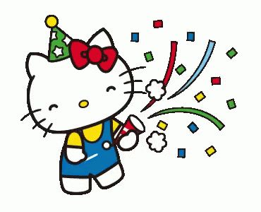 Hello Kitty Celebrate GIF - Hello Kitty Celebrate Happy Birthday - Discover & Share GIFs Hello Kitty Animated, Hello Kitty Happy Birthday, Hello Kitty Happy, Hello Kitty Vans, 헬로키티 배경화면, Hello Gif, Hello Kitty Imagenes, Hello Kitty Videos, Happy Birthday Wallpaper