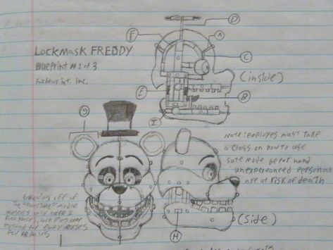 Fnaf Blueprints, Fnaf Cosplays, Fnaf Crafts, Spring Bonnie, Fnaf Book, Fnaf Cosplay, Fnaf Oc, Animatronic Fnaf, Fnaf 1