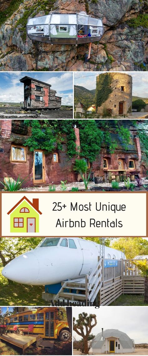 From luxury condos and holiday cottages to tiny houses and treehouses, one can find different and unique kinds of properties on Airbnb. Let’s have a look at some of the most unique Airbnb rentals that you will surely love to stay in. #airbnbrentals #bestarirbnbrentals #uniquerentalhomes Cool Airbnb Ideas, Micro Resort, Unique Airbnbs, Unique Airbnb, Unique Stays, Wooden Cottage, Forest Cabin, Airbnb Rentals, Carolina Beach