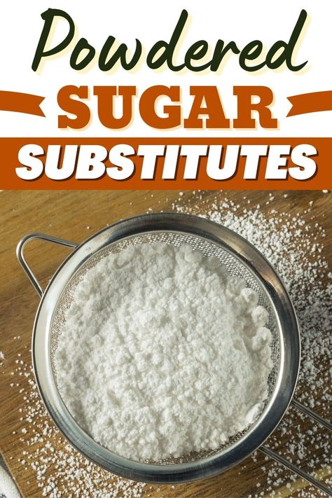 Believe it or not, there are quite a few suitable powdered sugar substitutes and alternatives, many of which I bet you already have on hand! Substitute For Powdered Sugar, Powdered Sugar Substitute, Sugar Replacement, Specialty Food Store, Best Powder, Processed Sugar, Raw Sugar, Hot Cocoa Mixes, Sugar Substitute